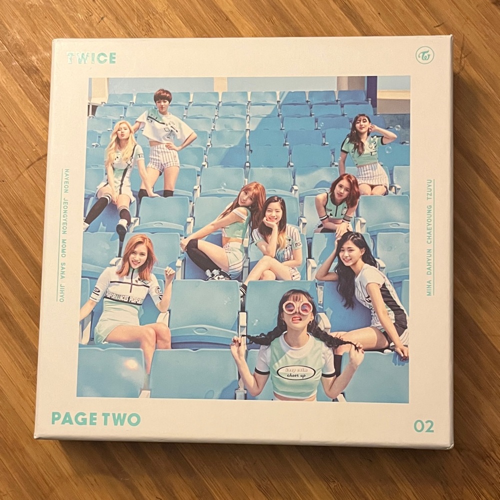 TWICE – PAGE TWO (Blue Version) Album Set
Complete set with official inclusions